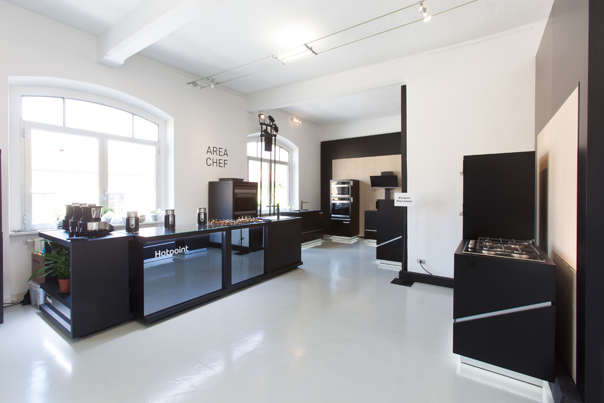 Spazio F - Open space, Showroom, Temporary shop di 140mq in Via Savona 35 | location allestita 3