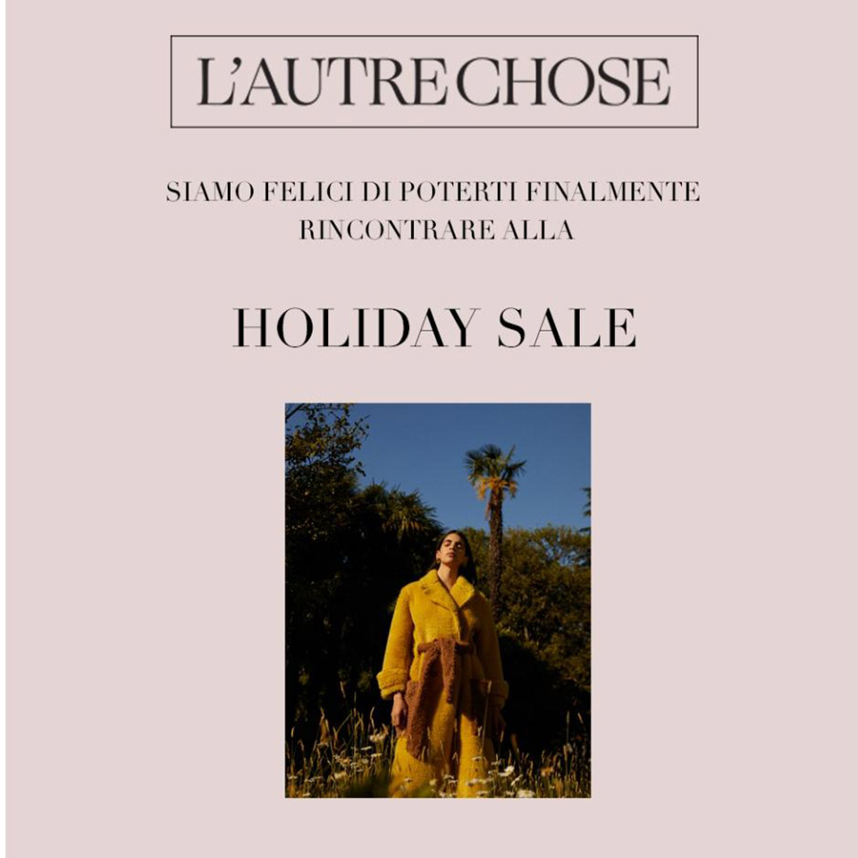 L'AUTRECHOSE - Holiday sale
